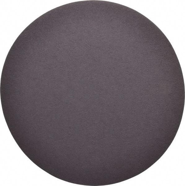 Norton - 9" Diam, 80 Grit Aluminum Oxide Adhesive PSA Disc - Coarse Grade, Brown, X Weighted Backing, Flexible - Benchmark Tooling