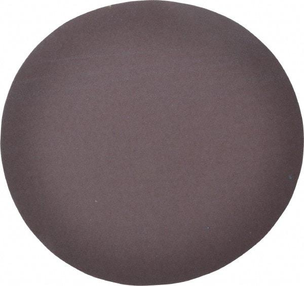 Norton - 9" Diam, 120 Grit Aluminum Oxide Adhesive PSA Disc - Medium Grade, Brown, X Weighted Backing, Flexible - Benchmark Tooling