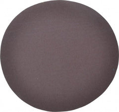 Norton - 9" Diam, 120 Grit Aluminum Oxide Adhesive PSA Disc - Medium Grade, Brown, X Weighted Backing, Flexible - Benchmark Tooling