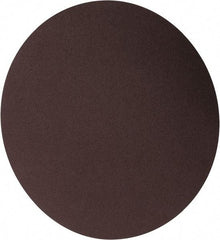 Norton - 9" Diam, 150 Grit Aluminum Oxide Adhesive PSA Disc - Medium Grade, Brown, Cloth Backing, Flexible - Benchmark Tooling