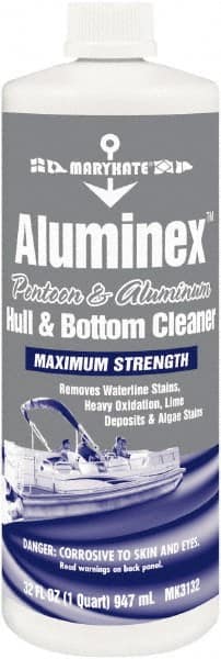 CRC - Water-Based Solution Pontoon and Aluminum Hull Cleaner - 32 Ounce Bottle, Up to 32°F Freezing Point - Benchmark Tooling