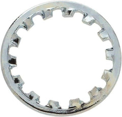 Value Collection - 5/16" Screw, 0.3165" ID, Steel Internal Tooth Lock Washer - 0.4295" OD, Zinc-Plated, Grade 1075 - Benchmark Tooling