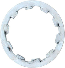 Value Collection - 5/8" Screw, 0.659" ID, Steel Internal Tooth Lock Washer - 0.883" OD, Zinc-Plated, Grade 1075 - Benchmark Tooling