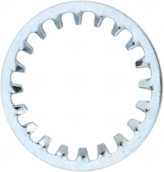 Value Collection - 3/4" Screw, 0.76" ID, Steel Internal Tooth Lock Washer - 1.077" OD, Zinc-Plated, Grade 1075 - Benchmark Tooling