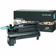 Lexmark - Black Toner Cartridge - Use with Lexmark C792 - Benchmark Tooling