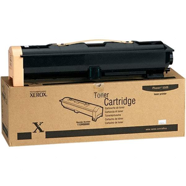Xerox - Black Toner Cartridge - Use with Xerox Phaser 5500 - Benchmark Tooling