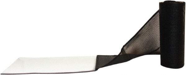 Aleco - Black Top & Clear Bottom Replacement Vinyl Strip Standard Dock Curtain Strips - 8" Wide x 7' Long x 0.014" Thick, PVC - Benchmark Tooling