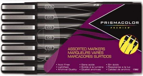 Prismacolor - Black Art Marker - Brush Tip, Alcohol Based Ink - Benchmark Tooling