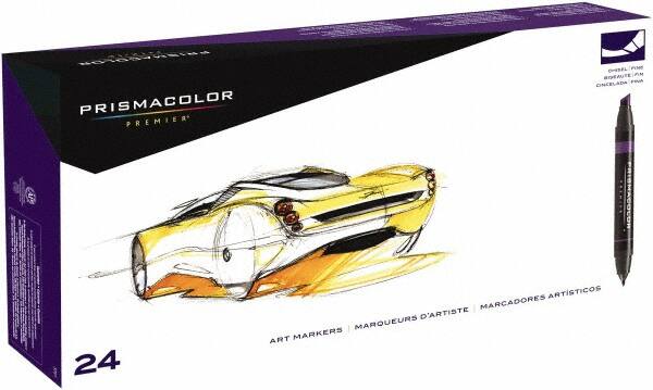 Prismacolor - Assorted Colors, Art Marker - Chisel Tip, Alcohol Based Ink - Benchmark Tooling