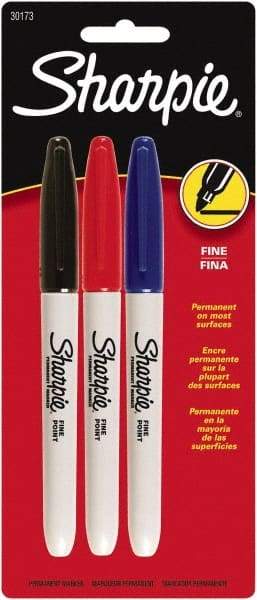 Sharpie - Black, Blue, Red Permanent Marker - Fine Tip, AP Nontoxic Ink - Benchmark Tooling