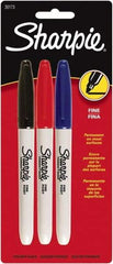 Sharpie - Black, Blue, Red Permanent Marker - Fine Tip, AP Nontoxic Ink - Benchmark Tooling