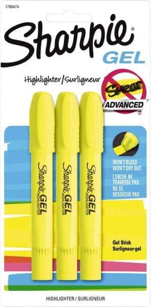 Sharpie - Fluorescent Yellow Highlighter - Chisel Tip, AP Nontoxic Ink - Benchmark Tooling