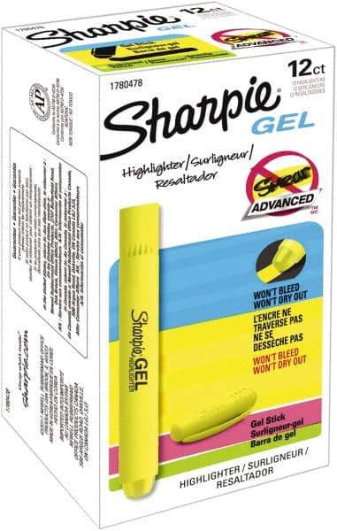 Sharpie - Fluorescent Yellow Highlighter - Chisel Tip, AP Nontoxic Ink - Benchmark Tooling