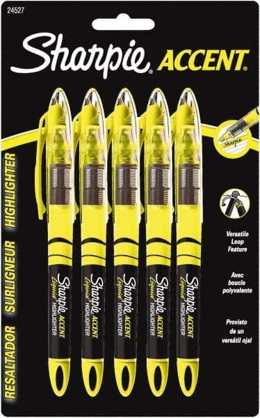 Sharpie - Fluorescent Yellow Highlighter - Chisel Tip, AP Nontoxic Ink - Benchmark Tooling