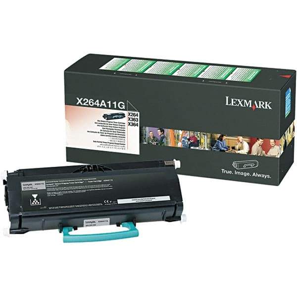 Lexmark - Black Toner Cartridge - Use with Lexmark X264, X363, X364 - Benchmark Tooling