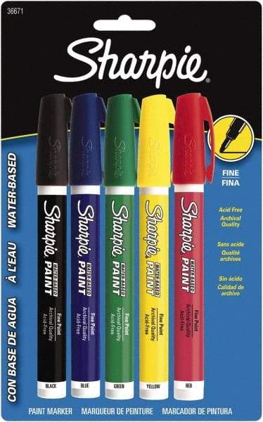 Sharpie - Assorted Colors, Paint Marker - Fine Tip - Benchmark Tooling