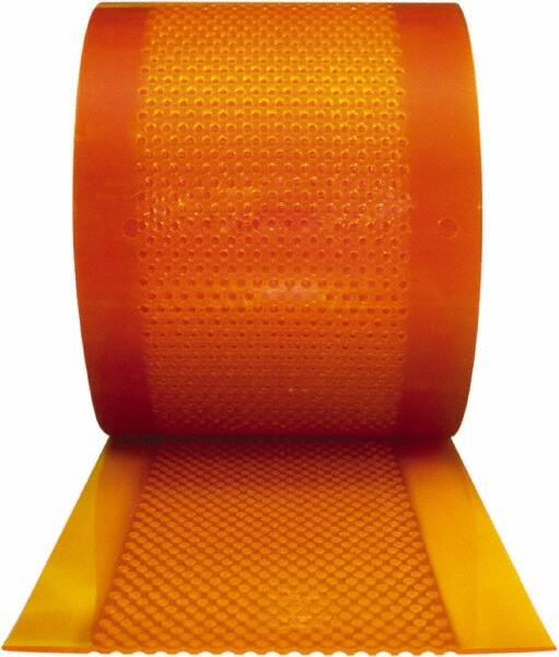 Aleco - Amber Replacement Vinyl Strip Standard Dock Curtain Strips - 8" Wide x 150' Long x 0.08" Thick, PVC - Benchmark Tooling