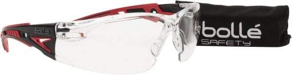 bolle SAFETY - Clear Lenses, Frameless Safety Glasses - Anti-Fog, Scratch Resistant, Size Universal, Wrap Around - Benchmark Tooling