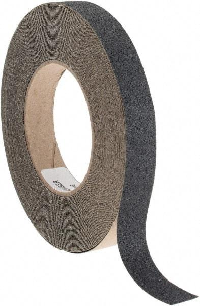 PRO-SAFE - Black Solid Color Anti-Slip Vinyl Tape - 3/4" Wide x 60' Long, General Traffic - Benchmark Tooling