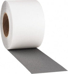 PRO-SAFE - Gray Solid Color Anti-Slip Vinyl Tape - 4" Wide x 60' Long, General Traffic - Benchmark Tooling