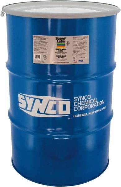 Synco Chemical - 400 Lb Pail Synthetic Lubricant General Purpose Grease - Translucent White, Environmentally Friendly, 450°F Max Temp, NLGIG 2, - Benchmark Tooling