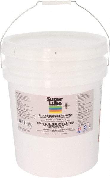 Synco Chemical - 30 Lb Pail Silicone Heat-Transfer Grease - Translucent White, Food Grade, 450°F Max Temp, NLGIG 2, - Benchmark Tooling