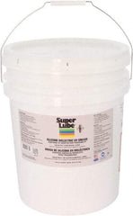 Synco Chemical - 30 Lb Pail Silicone Heat-Transfer Grease - Translucent White, Food Grade, 450°F Max Temp, NLGIG 2, - Benchmark Tooling