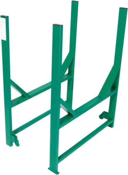 Greenlee - 48" Long x 28-1/2" Wide x 36-1/2" High, Cart Bundler - 2,500 Lb Capacity - Benchmark Tooling