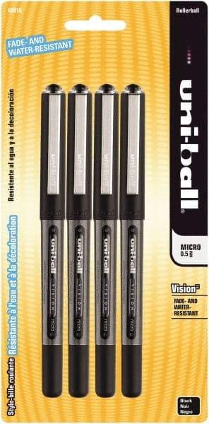 Uni-Ball - Roller Ball 0.5mm Stick Pen - Black - Benchmark Tooling