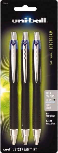 Uni-Ball - Roller Ball 1mm Retractable Pen - Blue - Benchmark Tooling