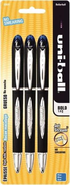 Uni-Ball - Roller Ball 1mm Stick Pen - Blue - Benchmark Tooling