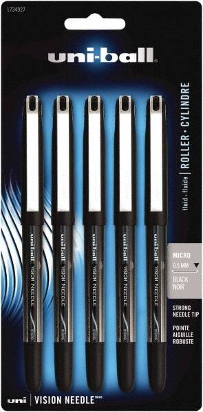 Uni-Ball - Roller Ball 0.5mm Stick Pen - Black - Benchmark Tooling