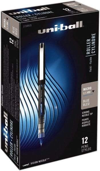 Uni-Ball - Roller Ball 0.5mm Stick Pen - Blue - Benchmark Tooling