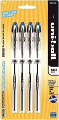 Uni-Ball - Roller Ball 0.8mm Stick Pen - Blue & Black - Benchmark Tooling