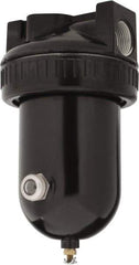 PRO-SOURCE - 300 CFM Oil/Water Condensate Separation Filter - 1" 250 psi, Manual Drain - Benchmark Tooling