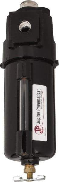 PRO-SOURCE - 27 CFM Oil Removal Filter - 1/4" 250 psi, Manual Drain - Benchmark Tooling