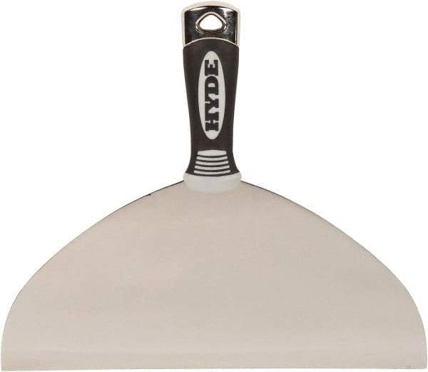 Hyde Tools - 10" Wide Flexible Blade Stainless Steel Joint Knife - Flexible, Plastic Handle - Benchmark Tooling