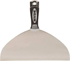 Hyde Tools - 10" Wide Flexible Blade Stainless Steel Joint Knife - Flexible, Plastic Handle - Benchmark Tooling