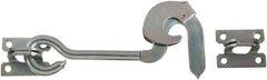 National Mfg. - 8" Bar Latch Length, Steel Gate Latch - Zinc Plated - Benchmark Tooling