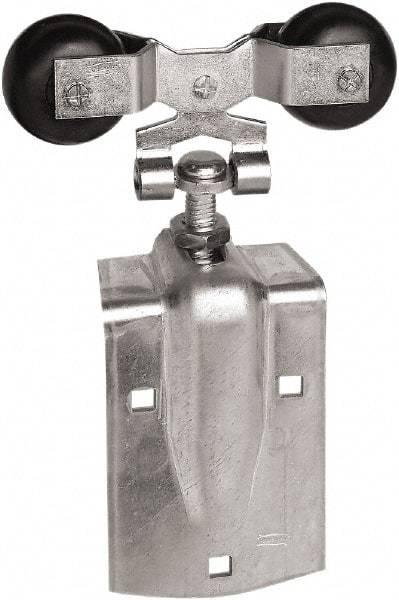 National Mfg. - 2 Piece, Zinc, Box Rail Hanger - Use with Round Rail - Benchmark Tooling