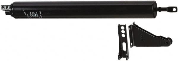 National Mfg. - 11-1/4" Closer Body Length, Storm & Screen Door Closer Manual Damper - Black Finish - Benchmark Tooling