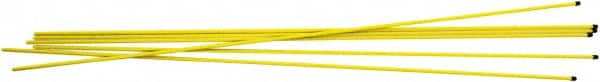 Trynex - 48" High x 1/2" Wide Snow Stake - Fiberglass, 0.33 Lbs, Yellow - Benchmark Tooling