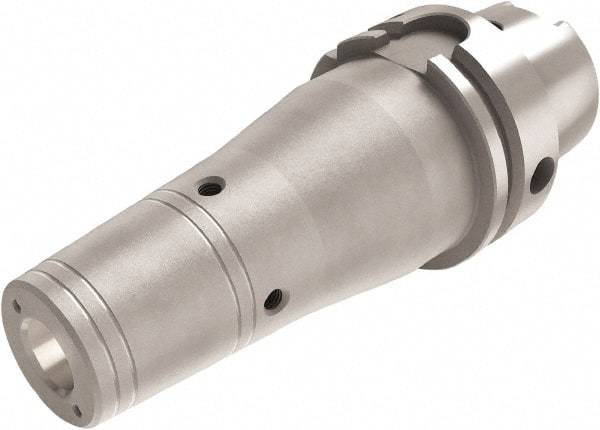 Seco - 16mm Hole Diam, HSK100A Taper Shank Shrink Fit Tool Holder & Adapter - 3.937" Projection, 1.299" Nose Diam, 1.988" Clamping Depth, 38,000 RPM, Through Coolant - Exact Industrial Supply