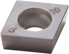 Seco - CCGW32.51 Grade CBN060K CBN Turning Insert - 80° Diamond, 3/8" Inscr Circle, 5/32" Thick, 1/64" Corner Radius - Benchmark Tooling