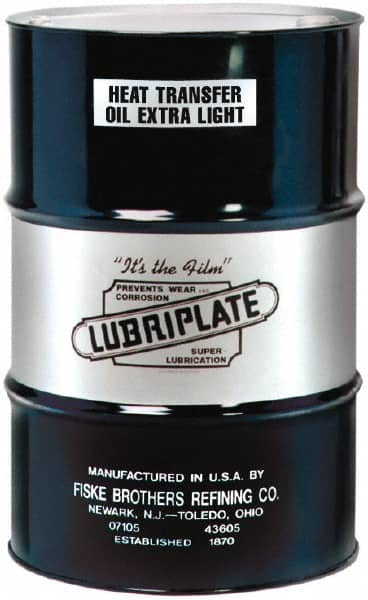 Lubriplate - 55 Gal Drum, Mineral Heat Transfer Oil - SAE 10, ISO 32, 6 cSt at 100°C, 34 cSt at 40°C - Benchmark Tooling