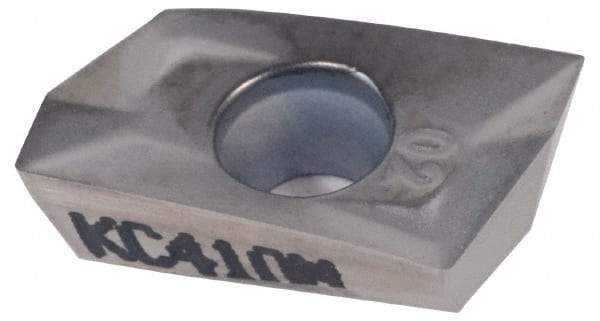 Kennametal - EC1020 LD Grade KC410M Carbide Milling Insert - TiB2 Finish, 0.148" Thick, 2mm Corner Radius - Benchmark Tooling