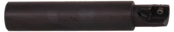 Kennametal - 1" Cut Diam, 0.395" Max Depth of Cut, 1" Shank Diam, 4.8" OAL, Indexable Square Shoulder End Mill - EC10.., EP10.. Inserts, Cylindrical Shank, 0° Lead Angle, Through Coolant - Benchmark Tooling