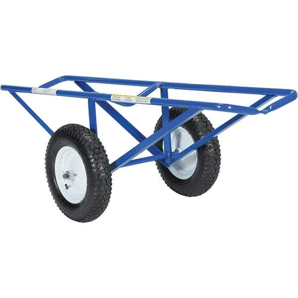Vestil - 500 Lb Capacity Steel Dolly - 61" Long x 26" Wide - Benchmark Tooling