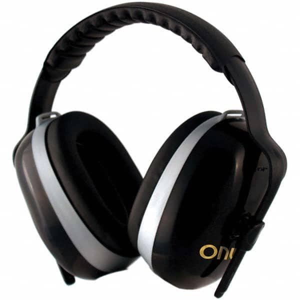 Earmuffs: Foam Cushion Foam Cushion, Black Plastic Cups