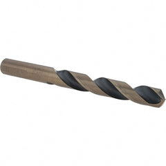 Cle-Force - 7/16" High Speed Steel, 135° Point, Round with Flats Shank Maintenance Drill Bit - Benchmark Tooling